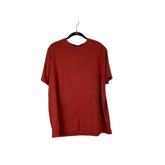 H&M Slim Fit Crew Neck T-Shirt Red XXL 100% Cotton - Picture 1 of 5